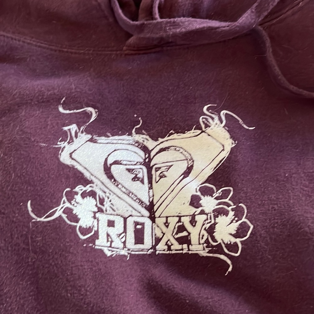 A girls purple hoodie